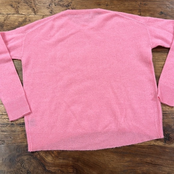 360 Cashmere Pink Beach Babe Cashmere Sweater SzXS - Picture 7 of 7